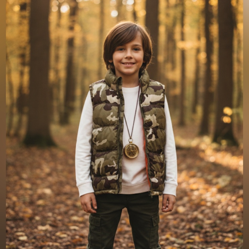 Old Navy Kids Camouflage Necklace